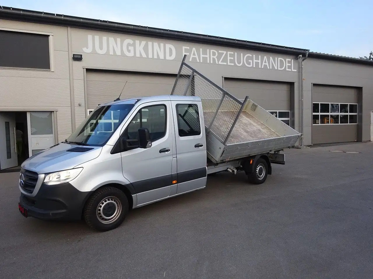 Mercedes-Benz Sprinter 319 CDI DoKa Maxi Kipper AHK 2,8t - Varebil med tipp, Varebil med dobbelt førerhus: bilde 3 Mercedes-Benz Sprinter 319 CDI DoKa Maxi Kipper AHK 2,8t - Varebil med tipp, Varebil med dobbelt førerhus: bilde 3