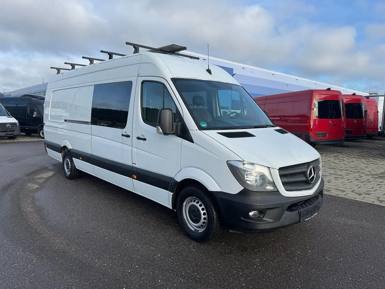 Mercedes-Benz Sprinter 319 CDI Maxi Lang XXL Extralang Mixto - Kassebil, Varebil med dobbelt førerhus: bilde 2 Mercedes-Benz Sprinter 319 CDI Maxi Lang XXL Extralang Mixto - Kassebil, Varebil med dobbelt førerhus: bilde 2