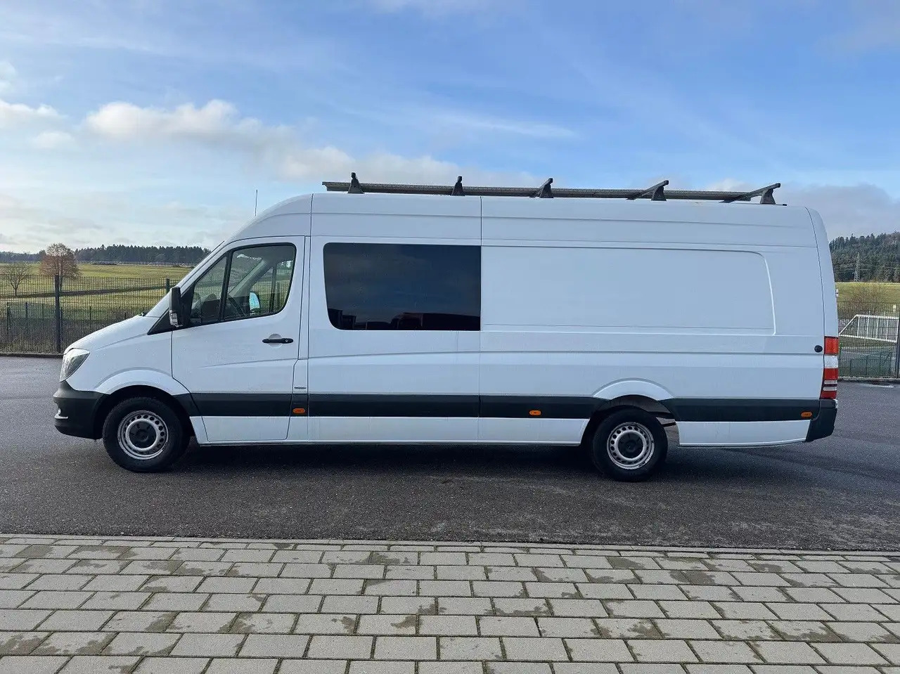 Mercedes-Benz Sprinter 319 CDI Maxi Lang XXL Extralang Mixto - Kassebil, Varebil med dobbelt førerhus: bilde 3 Mercedes-Benz Sprinter 319 CDI Maxi Lang XXL Extralang Mixto - Kassebil, Varebil med dobbelt førerhus: bilde 3