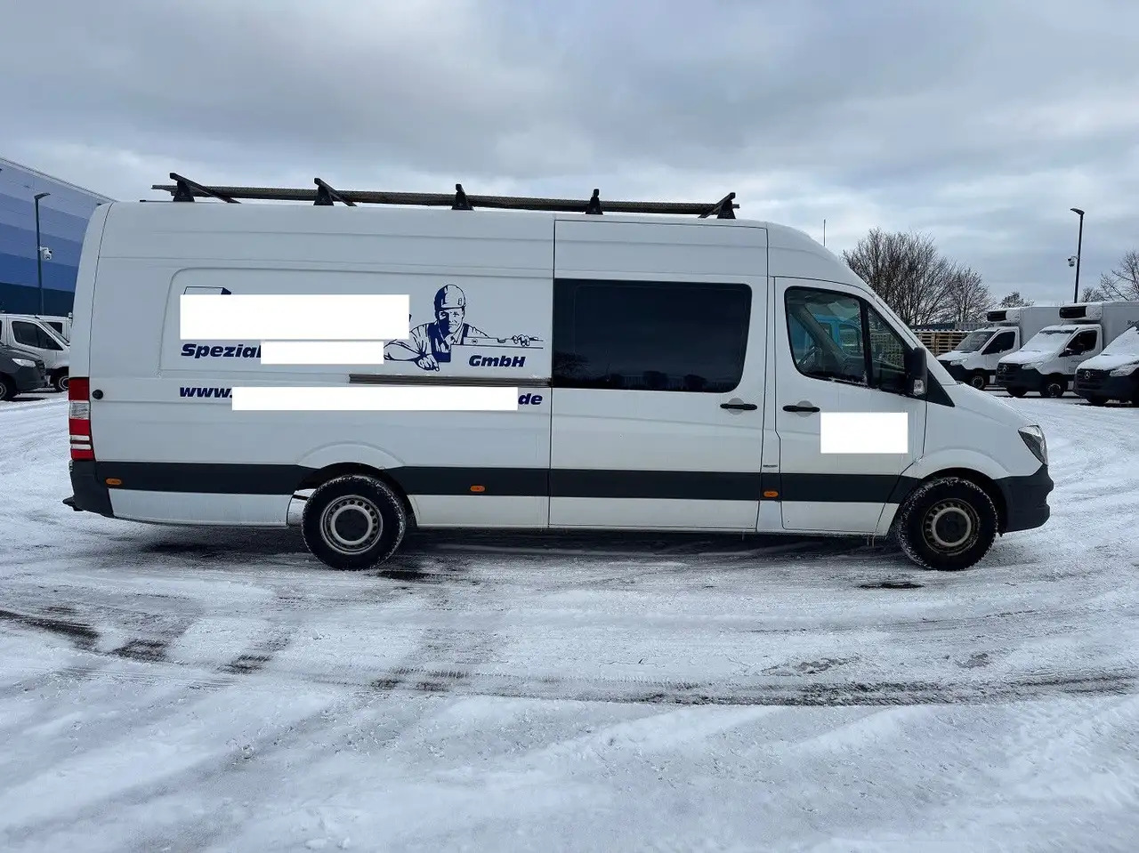 Mercedes-Benz Sprinter 319 CDI Maxi Lang XXL Extralang Mixto - Kassebil, Varebil med dobbelt førerhus: bilde 2 Mercedes-Benz Sprinter 319 CDI Maxi Lang XXL Extralang Mixto - Kassebil, Varebil med dobbelt førerhus: bilde 2