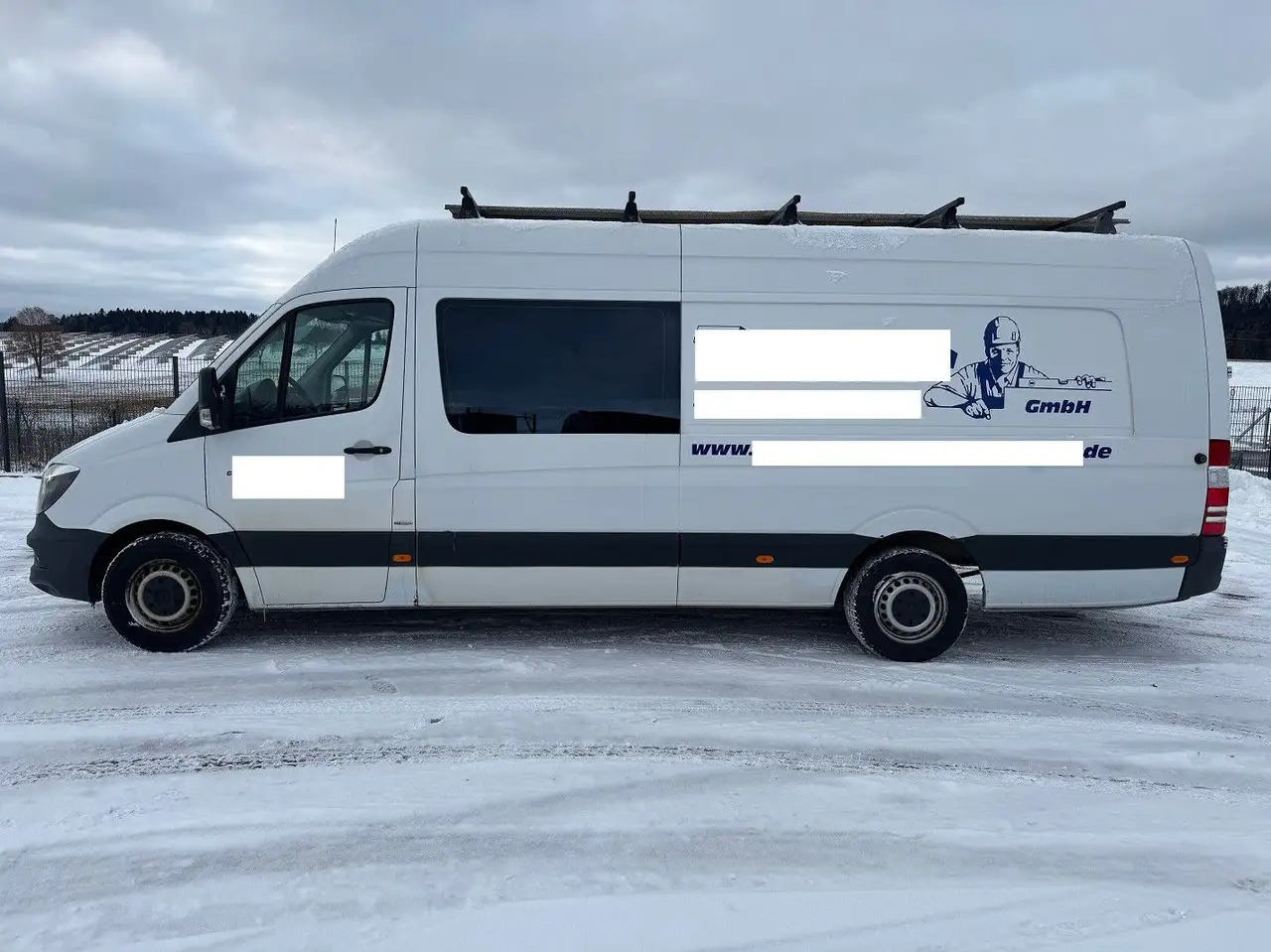 Mercedes-Benz Sprinter 319 CDI Maxi Lang XXL Extralang Mixto - Kassebil, Varebil med dobbelt førerhus: bilde 1 Mercedes-Benz Sprinter 319 CDI Maxi Lang XXL Extralang Mixto - Kassebil, Varebil med dobbelt førerhus: bilde 1