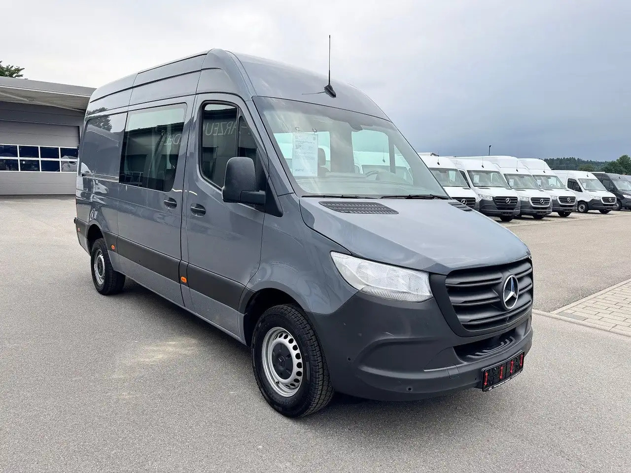 Mercedes-Benz Sprinter 319 CDI Mixto Lang Hoch Klima AHK - Varebil med dobbelt førerhus: bilde 2 Mercedes-Benz Sprinter 319 CDI Mixto Lang Hoch Klima AHK - Varebil med dobbelt førerhus: bilde 2
