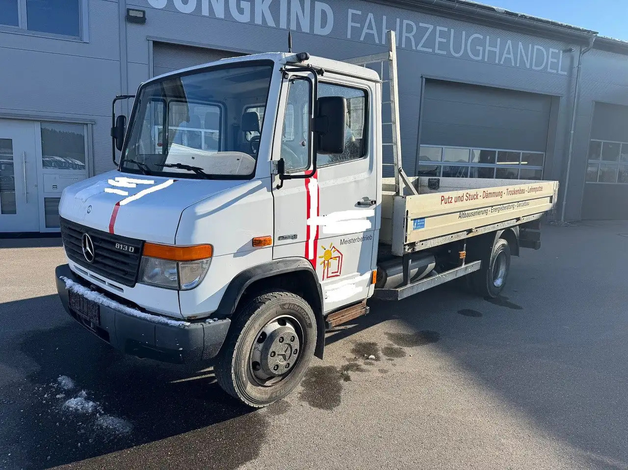 Mercedes-Benz Vario 813D Pritsche Lang AHK - Planbil: bilde 1 Mercedes-Benz Vario 813D Pritsche Lang AHK - Planbil: bilde 1