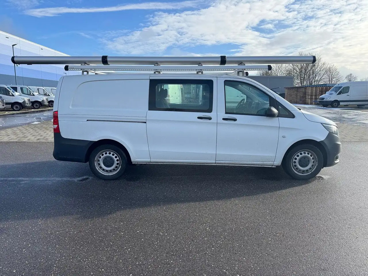 Mercedes-Benz Vito 116 CDI Lang Extralang Mixto AHK Sortimo - Kassebil, Varebil med dobbelt førerhus: bilde 4 Mercedes-Benz Vito 116 CDI Lang Extralang Mixto AHK Sortimo - Kassebil, Varebil med dobbelt førerhus: bilde 4
