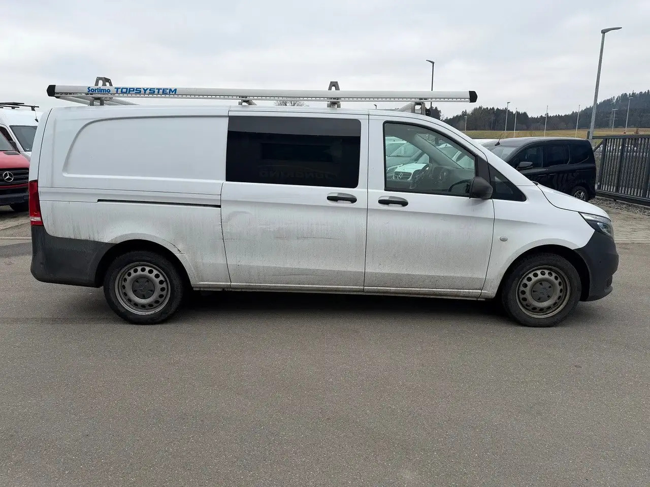 Mercedes-Benz Vito 116 CDI Lang Extralang Mixto Allrad Klima - Kassebil, Varebil med dobbelt førerhus: bilde 4 Mercedes-Benz Vito 116 CDI Lang Extralang Mixto Allrad Klima - Kassebil, Varebil med dobbelt førerhus: bilde 4