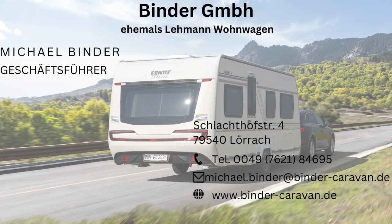 Fendt Bianco Activ 445 SFB Fahrzeug frei konfigurierbar - Campingvogn: bilde 1 Fendt Bianco Activ 445 SFB Fahrzeug frei konfigurierbar - Campingvogn: bilde 1