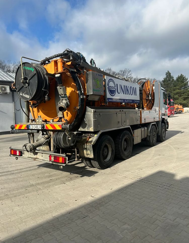 Mercedes-Benz ACTROS 3243 KAISER AQUASTER WUKO - Vakuum lastebil: bilde 4 Mercedes-Benz ACTROS 3243 KAISER AQUASTER WUKO - Vakuum lastebil: bilde 4