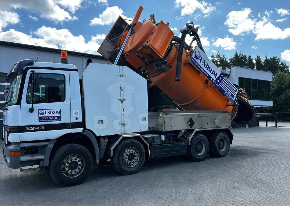 Mercedes-Benz ACTROS 3243 KAISER AQUASTER WUKO - Vakuum lastebil: bilde 1 Mercedes-Benz ACTROS 3243 KAISER AQUASTER WUKO - Vakuum lastebil: bilde 1