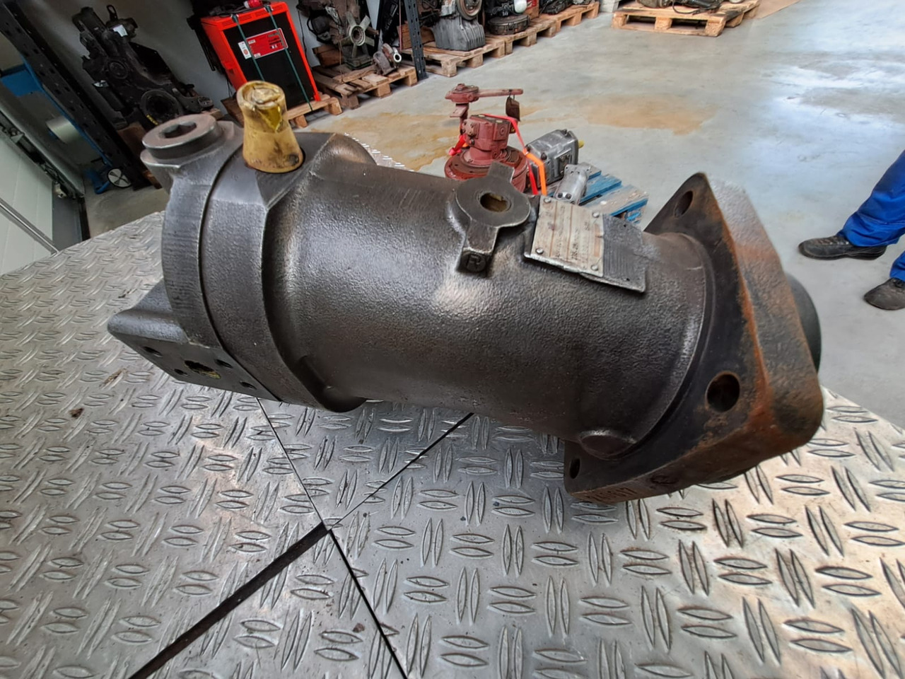 HYDROMATIK AV6 107 HA 2 FZ 1 075 - Hydraulisk motor for Industrimaskin: bilde 1 HYDROMATIK AV6 107 HA 2 FZ 1 075 - Hydraulisk motor for Industrimaskin: bilde 1