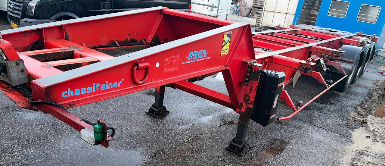 ASCA S33822 - Container-transport/ Vekselflak semitrailer: bilde 2 ASCA S33822 - Container-transport/ Vekselflak semitrailer: bilde 2