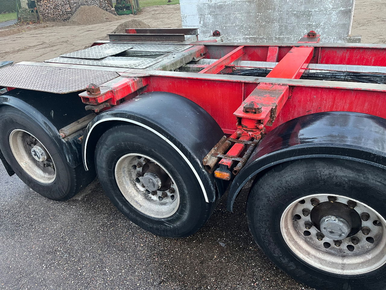 ASCA S33822 - Container-transport/ Vekselflak semitrailer: bilde 4 ASCA S33822 - Container-transport/ Vekselflak semitrailer: bilde 4