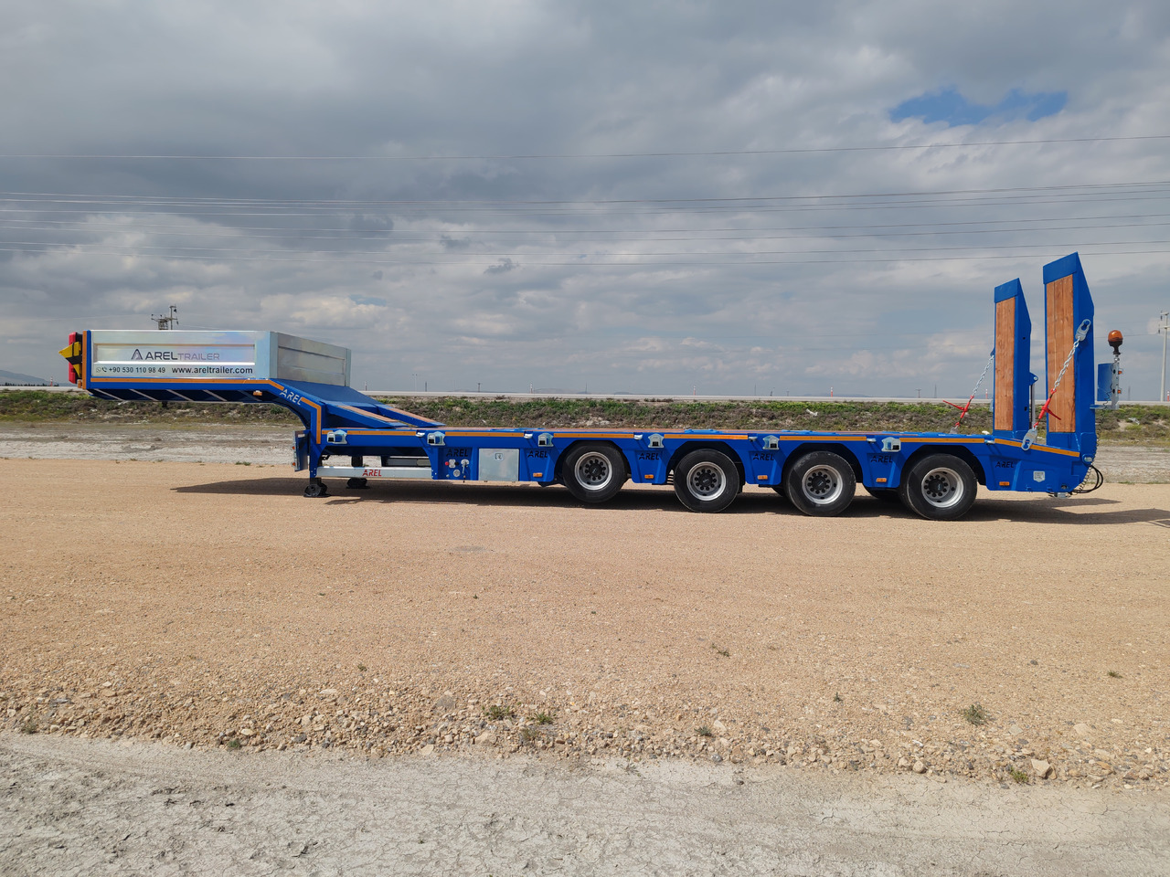 AREL TRAILER 4 AXLE LOW LOADER TRAILER - Lavloader semitrailer: bilde 4 AREL TRAILER 4 AXLE LOW LOADER TRAILER - Lavloader semitrailer: bilde 4