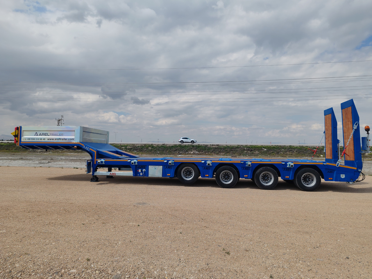AREL TRAILER 4 AXLE LOW LOADER TRAILER - Lavloader semitrailer: bilde 5 AREL TRAILER 4 AXLE LOW LOADER TRAILER - Lavloader semitrailer: bilde 5