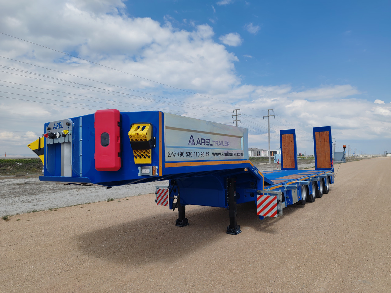 AREL TRAILER 4 AXLE LOWBED TRAILER - Lavloader semitrailer: bilde 5 AREL TRAILER 4 AXLE LOWBED TRAILER - Lavloader semitrailer: bilde 5