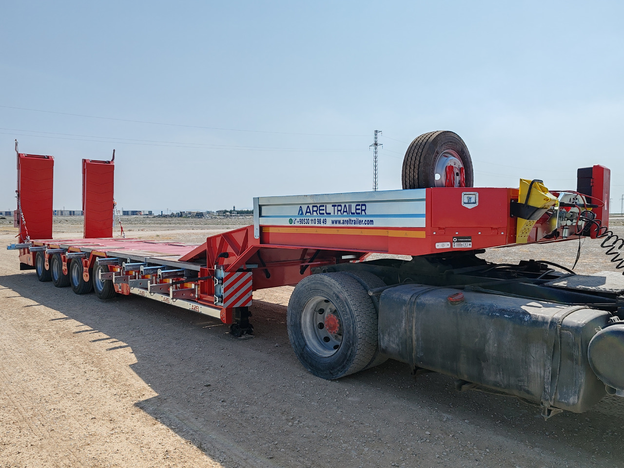 AREL TRAILER 4 AXLE LOWBED TRAILER - Lavloader semitrailer: bilde 2 AREL TRAILER 4 AXLE LOWBED TRAILER - Lavloader semitrailer: bilde 2