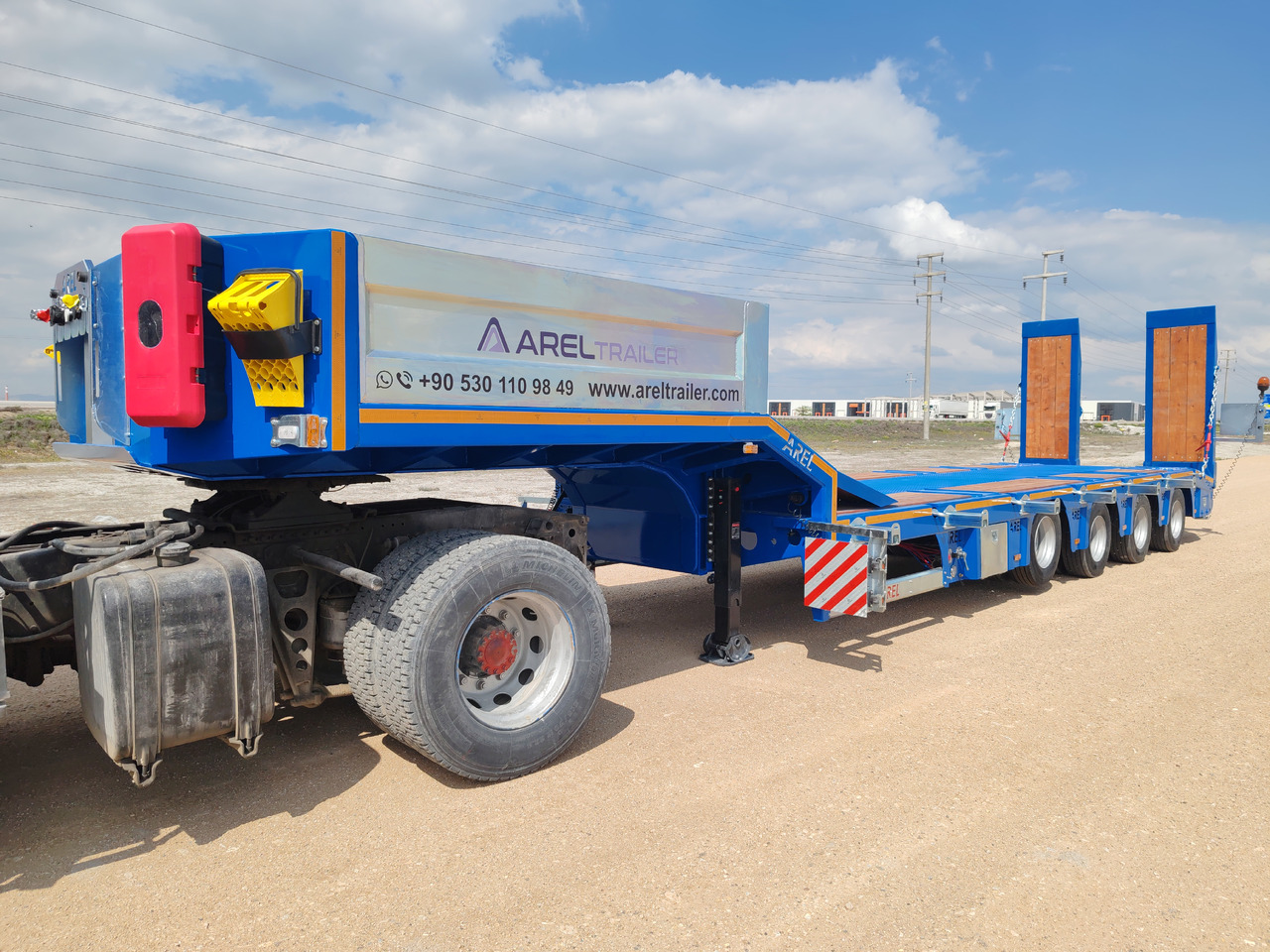 AREL TRAILER 4 AXLE LOWBED TRAILER - Lavloader semitrailer: bilde 3 AREL TRAILER 4 AXLE LOWBED TRAILER - Lavloader semitrailer: bilde 3