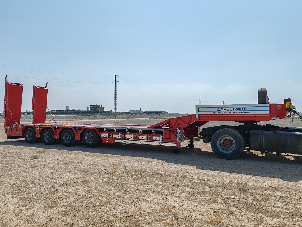 AREL TRAILER 4 AXLE LOWBED TRAILER from MANUFACTURER COMPANY - Lavloader semitrailer: bilde 1 AREL TRAILER 4 AXLE LOWBED TRAILER from MANUFACTURER COMPANY - Lavloader semitrailer: bilde 1
