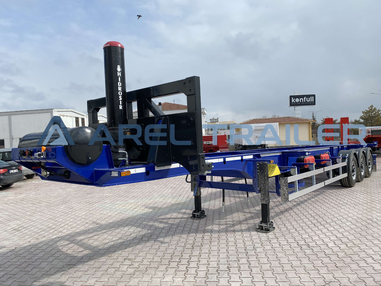 AREL TRAILER 40 FT TIPPING CONTAINER TRAILER - Container-transport/ Vekselflak semitrailer: bilde 3 AREL TRAILER 40 FT TIPPING CONTAINER TRAILER - Container-transport/ Vekselflak semitrailer: bilde 3