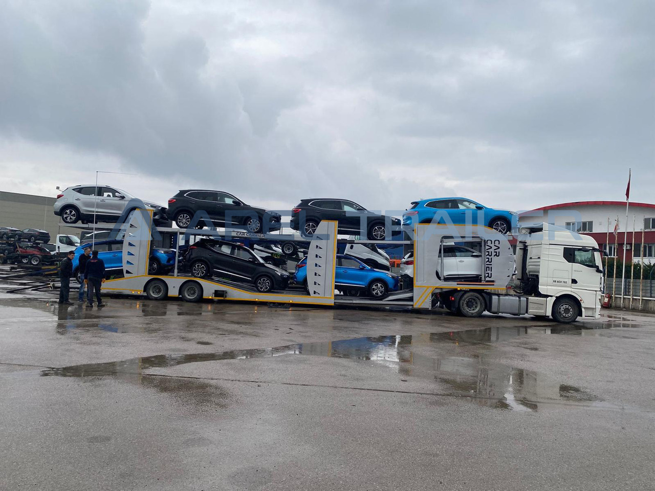 AREL TRAILER CAR TRANSPORT CAR CARRIER TRAILER - Transporter semitrailer: bilde 5 AREL TRAILER CAR TRANSPORT CAR CARRIER TRAILER - Transporter semitrailer: bilde 5
