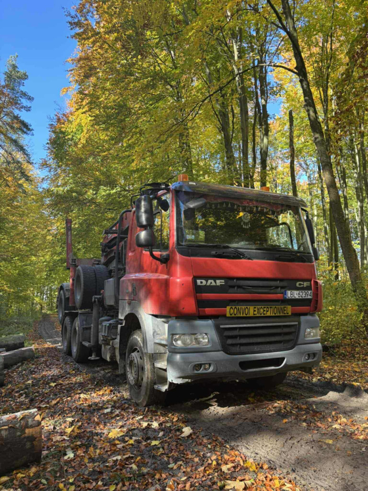 DAF CF510 - Tømmerbil, Kranbil: bilde 1 DAF CF510 - Tømmerbil, Kranbil: bilde 1