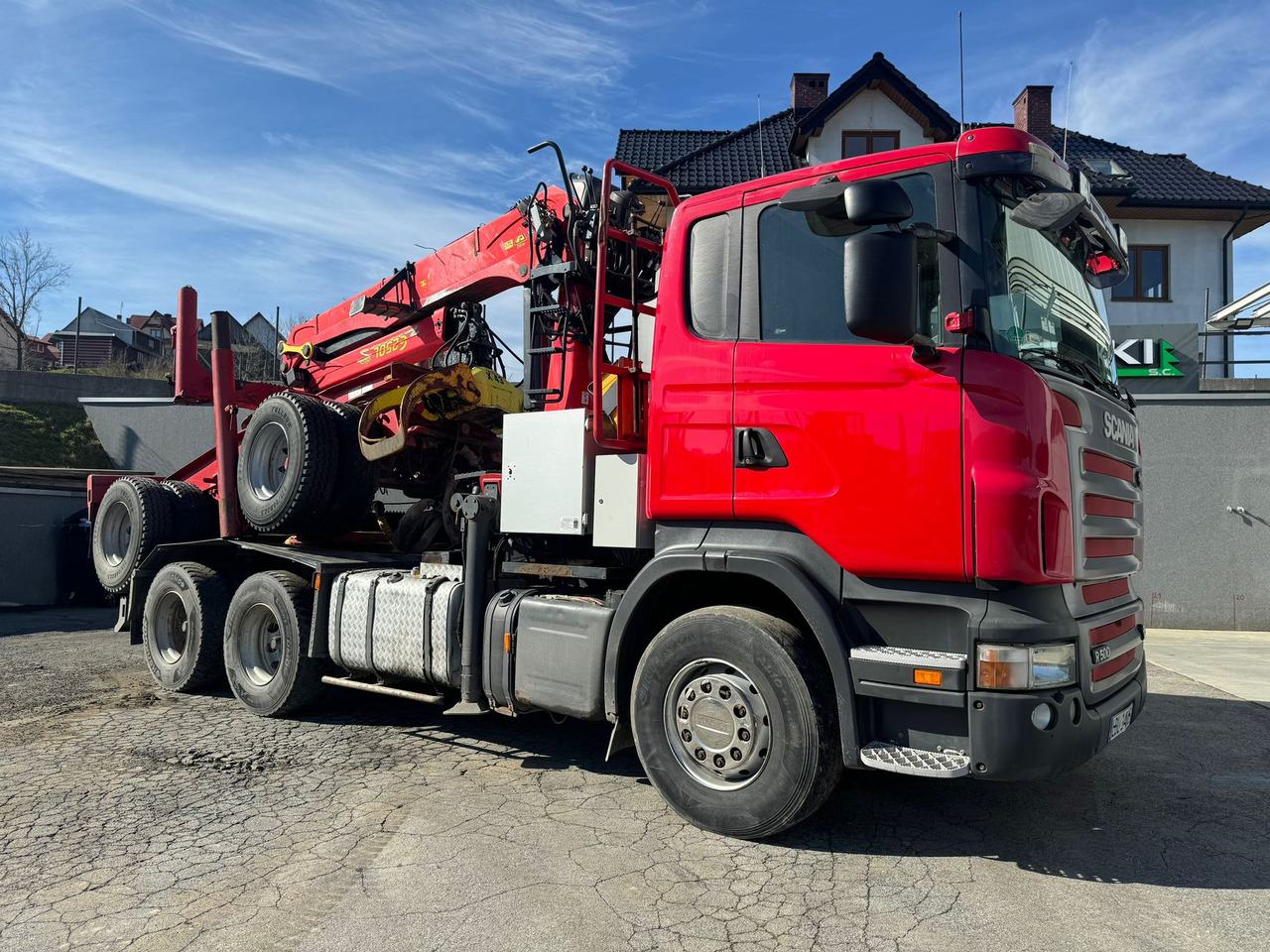 SCANIA R500 - Tømmerbil, Kranbil: bilde 3 SCANIA R500 - Tømmerbil, Kranbil: bilde 3