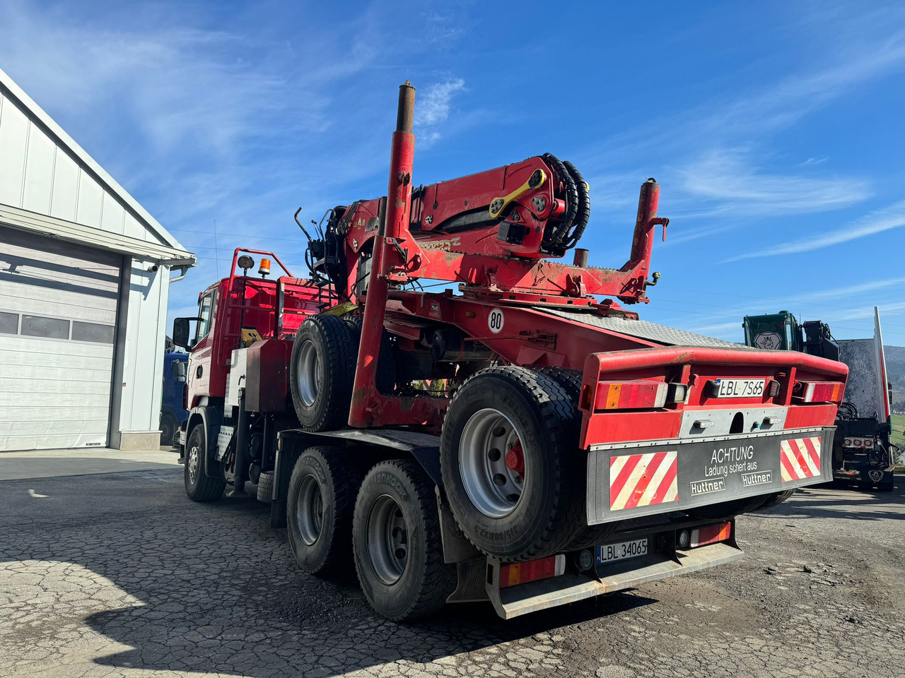 SCANIA R500 - Tømmerbil, Kranbil: bilde 4 SCANIA R500 - Tømmerbil, Kranbil: bilde 4