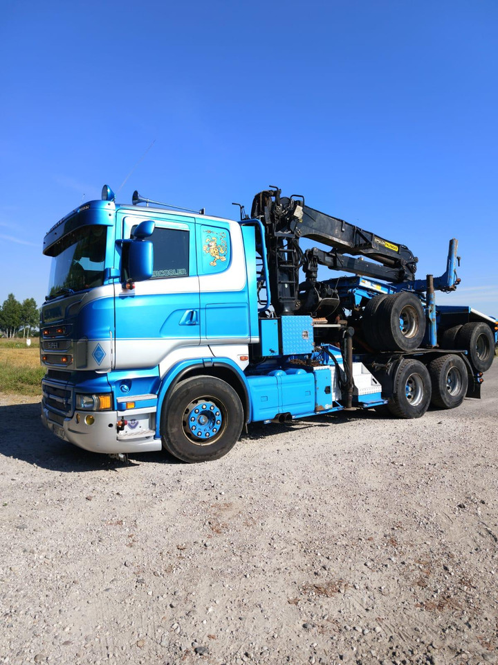 SCANIA R620 V8 - Tømmerbil, Kranbil: bilde 2 SCANIA R620 V8 - Tømmerbil, Kranbil: bilde 2