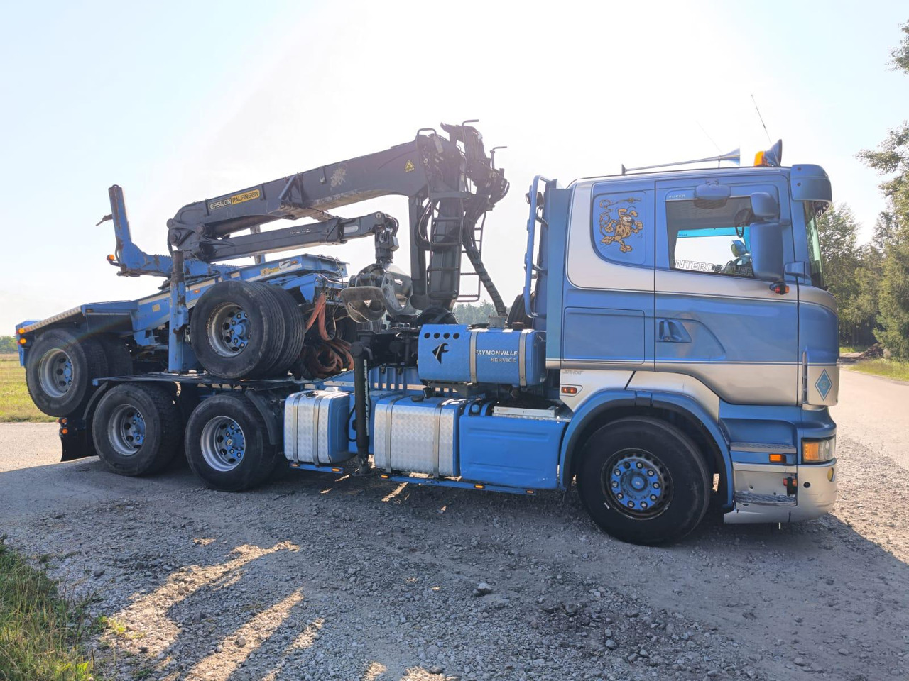 SCANIA R620 V8 - Tømmerbil, Kranbil: bilde 5 SCANIA R620 V8 - Tømmerbil, Kranbil: bilde 5