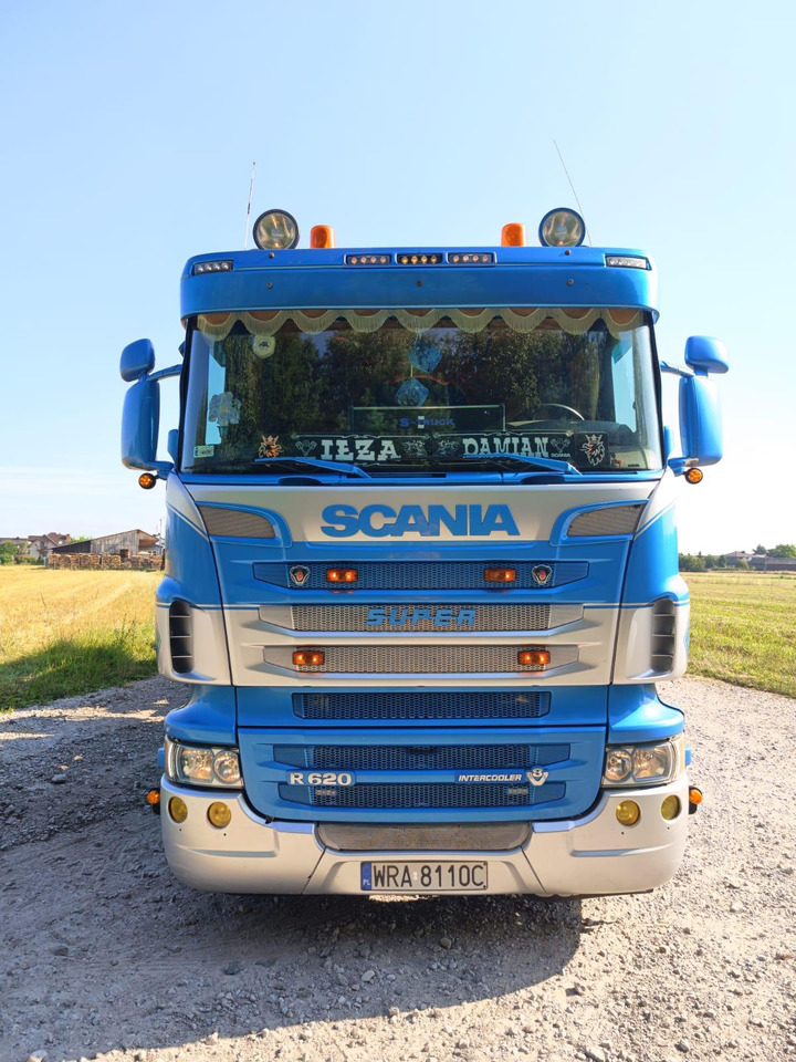 SCANIA R620 V8 - Tømmerbil, Kranbil: bilde 1 SCANIA R620 V8 - Tømmerbil, Kranbil: bilde 1