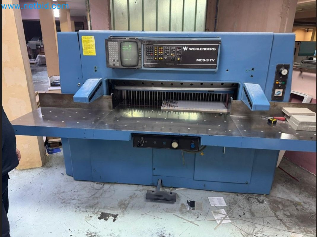 WOHLENBERG MCS-3 TV - Papirskjæremaskin: bilde 3 WOHLENBERG MCS-3 TV - Papirskjæremaskin: bilde 3