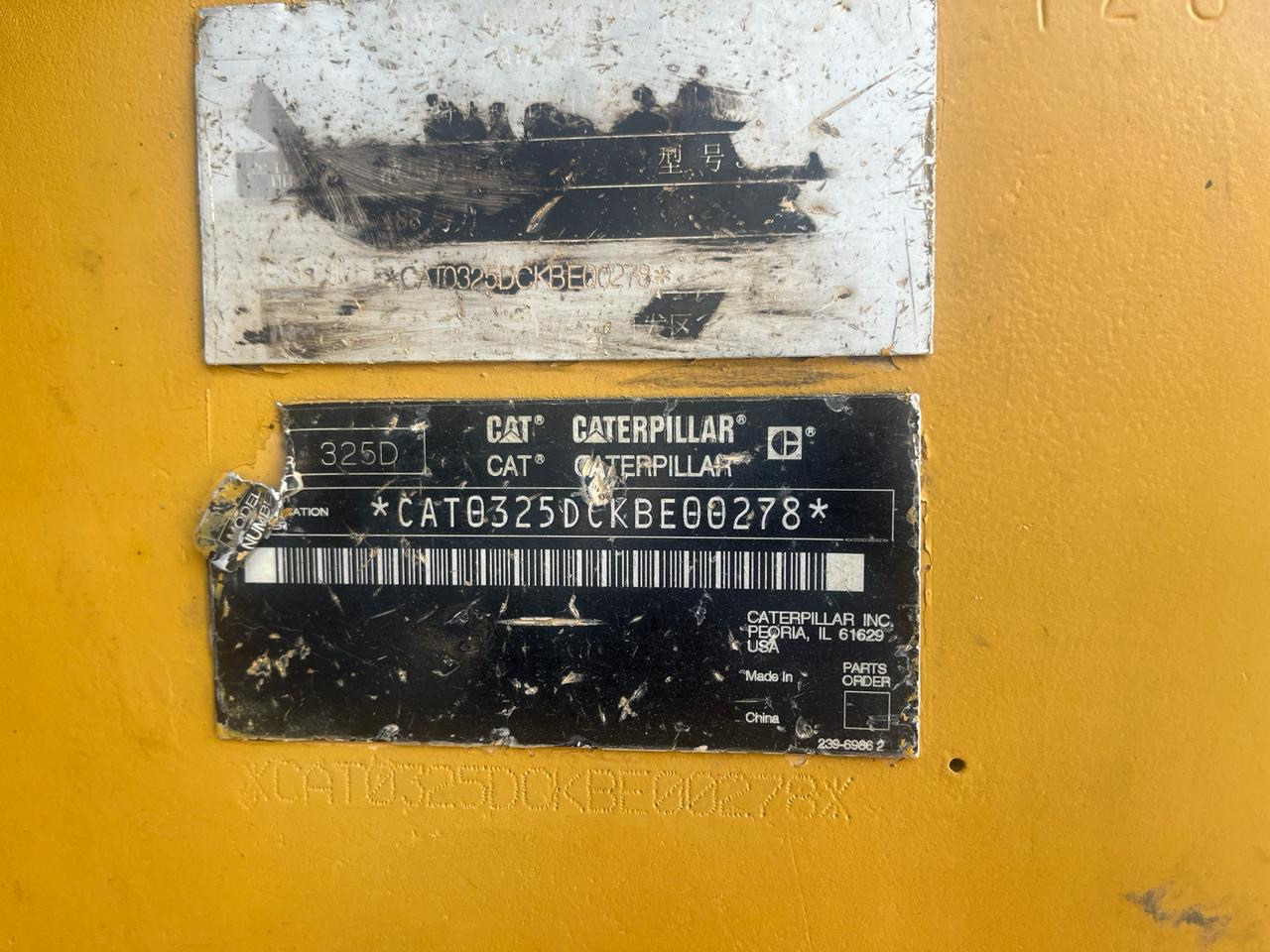 CATERPILLAR 325DL - Beltegraver: bilde 2 CATERPILLAR 325DL - Beltegraver: bilde 2