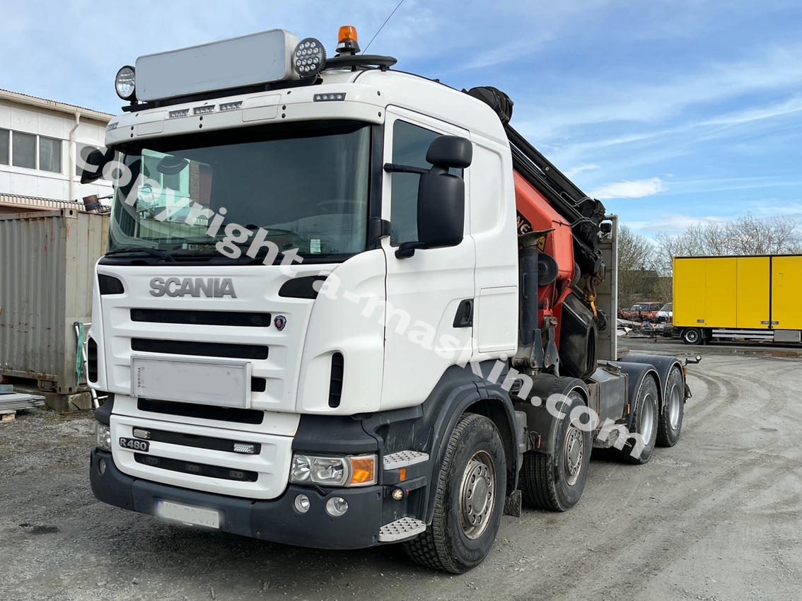 Scania with Palfinger PK 850002 R480 - Trekkvogn: bilde 1 Scania with Palfinger PK 850002 R480 - Trekkvogn: bilde 1