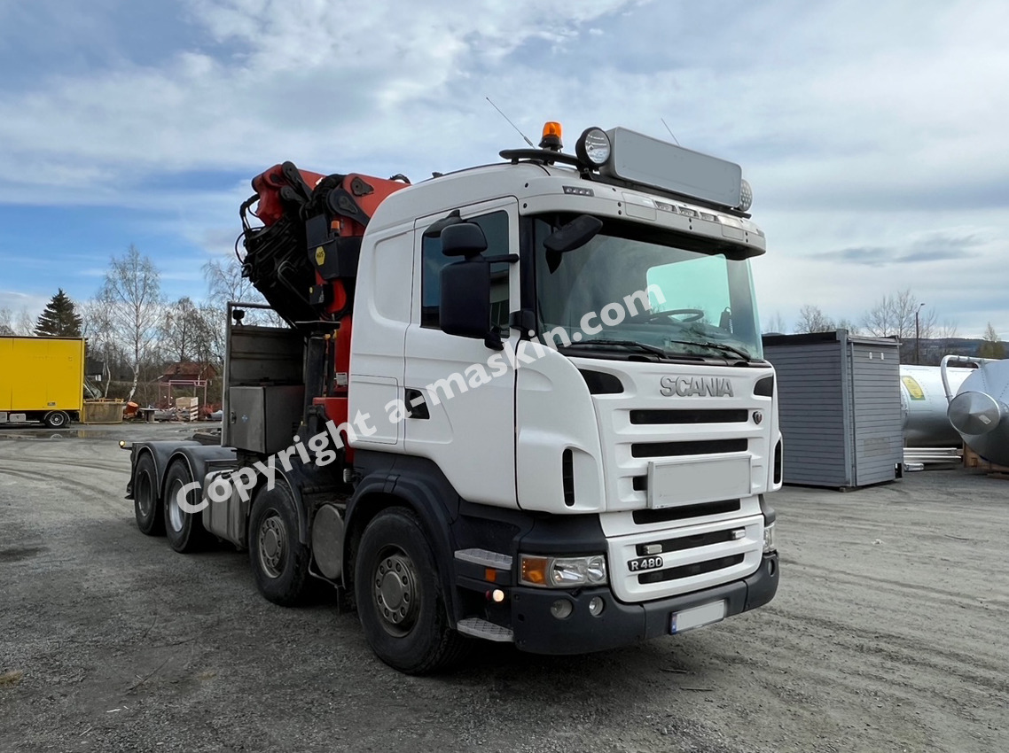 Scania with Palfinger PK 850002 R480 - Trekkvogn: bilde 2 Scania with Palfinger PK 850002 R480 - Trekkvogn: bilde 2