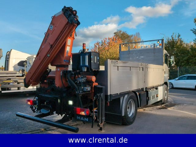 Planbil, Kranbil MAN TGS 18.400BL Kran Terex/Atlas Funk: bilde 6