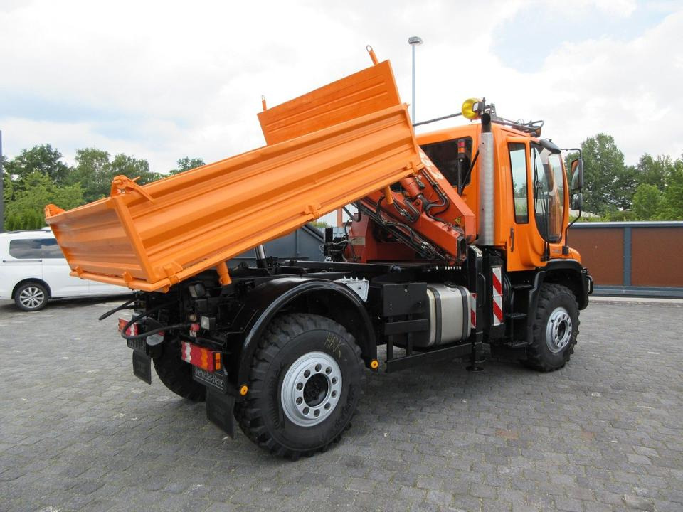 Unimog U 400 Drei-Seiten-Kipp/ Kran Atlas 65.2, Klima - Tippbil: bilde 3 Unimog U 400 Drei-Seiten-Kipp/ Kran Atlas 65.2, Klima - Tippbil: bilde 3