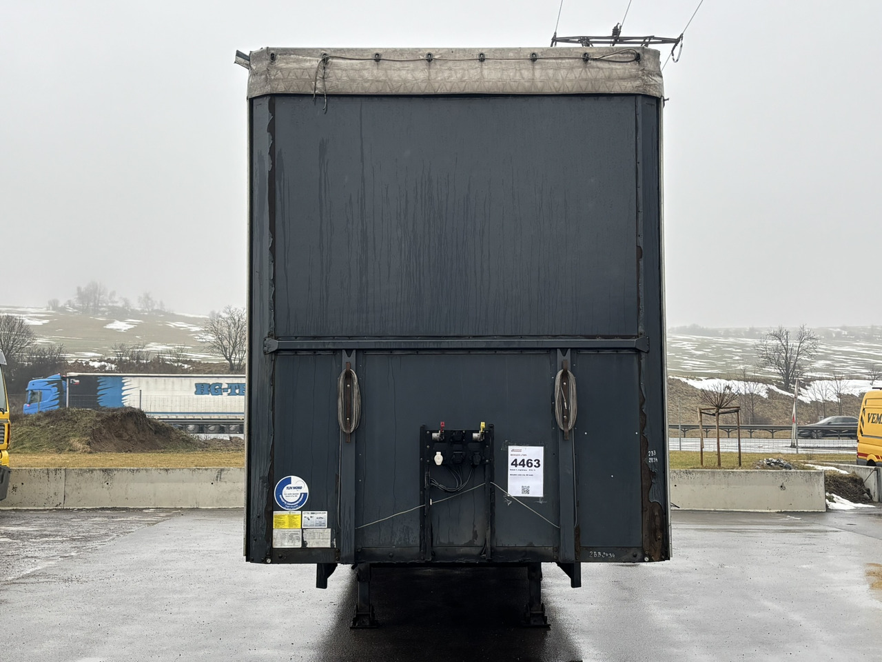 BERGER LTMN low deck - Gardintrailer: bilde 2 BERGER LTMN low deck - Gardintrailer: bilde 2