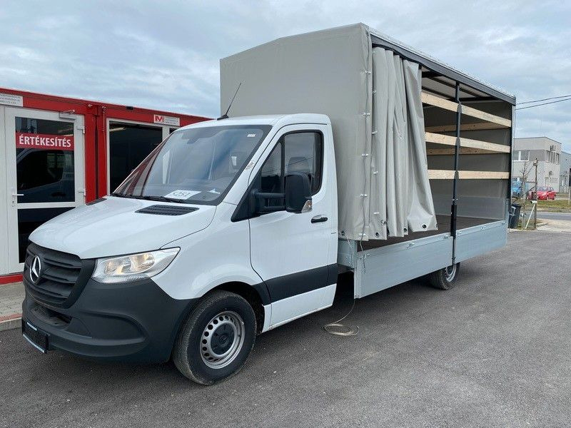 Varebil med kapell Mercedes-Benz Sprinter 319 Pritsche+Plane 3,5T Anhängelast: bilde 15