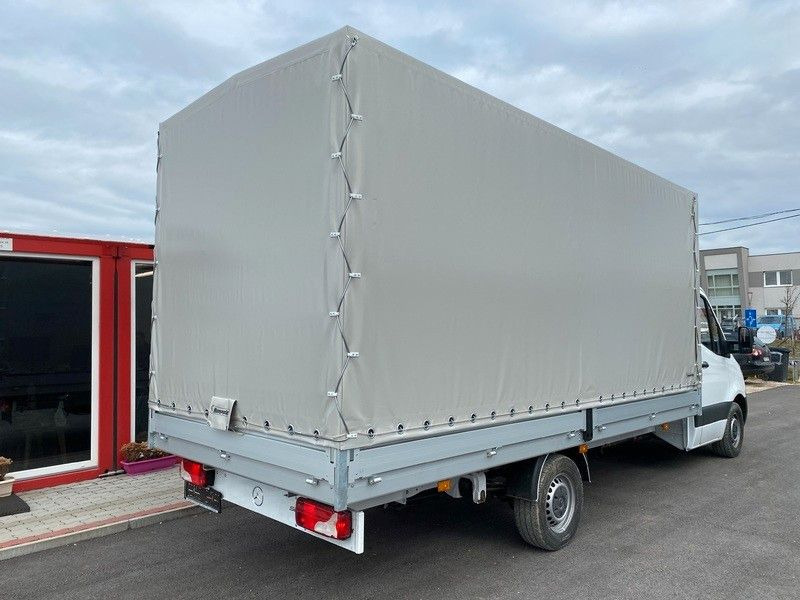 Varebil med kapell Mercedes-Benz Sprinter 319 Pritsche+Plane 3,5T Anhängelast: bilde 12