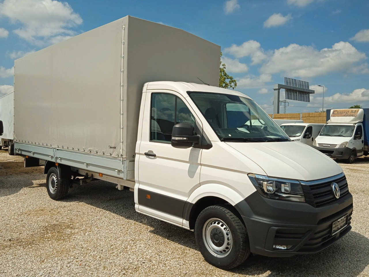 Volkswagen Crafter L4 Pritsche und Plane 5m SOFORT - Varebil med kapell: bilde 2 Volkswagen Crafter L4 Pritsche und Plane 5m SOFORT - Varebil med kapell: bilde 2
