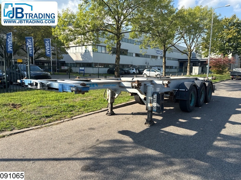 ASCA Chassis 10 / 20 / 30 ft, ADR - Container-transport/ Vekselflak semitrailer: bilde 1 ASCA Chassis 10 / 20 / 30 ft, ADR - Container-transport/ Vekselflak semitrailer: bilde 1