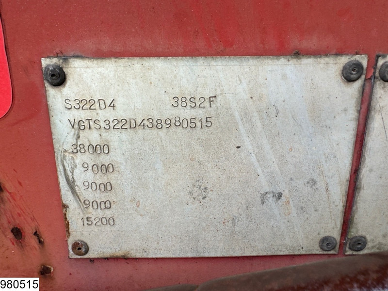 ASCA Chassis 20 ft, ADR - Container-transport/ Vekselflak semitrailer: bilde 4 ASCA Chassis 20 ft, ADR - Container-transport/ Vekselflak semitrailer: bilde 4