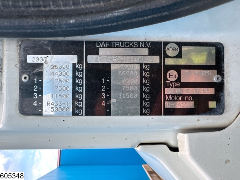 Leie DAF CF 380 6x2, EURO 3, Manual, Tipper, Spreader DAF CF 380 6x2, EURO 3, Manual, Tipper, Spreader: bilde 7