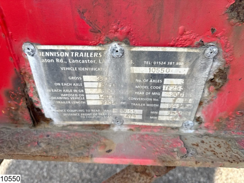 Dennison Container 20 - 30 FT - Container-transport/ Vekselflak semitrailer: bilde 5 Dennison Container 20 - 30 FT - Container-transport/ Vekselflak semitrailer: bilde 5