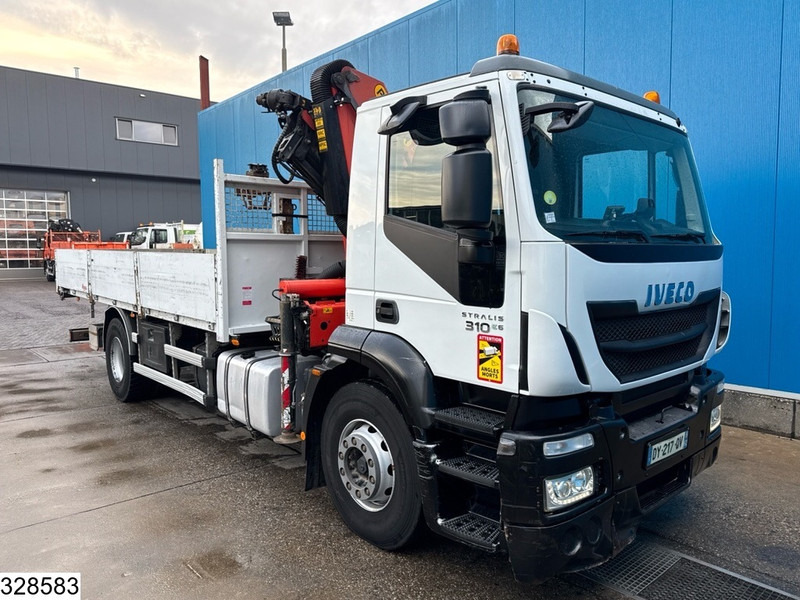 Iveco Stralis 310 EURO 6, Palfinger, Leaf spring - Planbil, Kranbil: bilde 3 Iveco Stralis 310 EURO 6, Palfinger, Leaf spring - Planbil, Kranbil: bilde 3