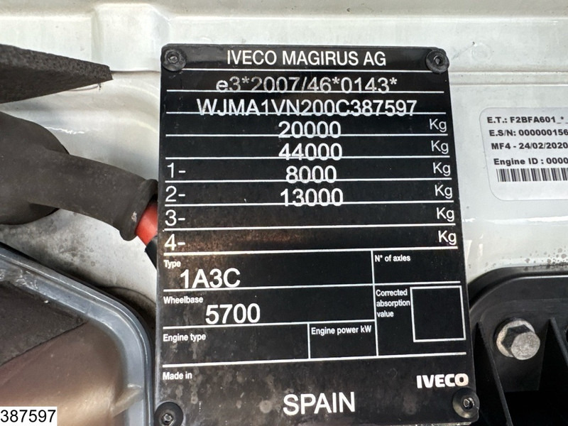 Iveco Stralis 330 CNG CNG, EURO 6, Retarder, Manual - Lastebil med kjøl: bilde 5 Iveco Stralis 330 CNG CNG, EURO 6, Retarder, Manual - Lastebil med kjøl: bilde 5