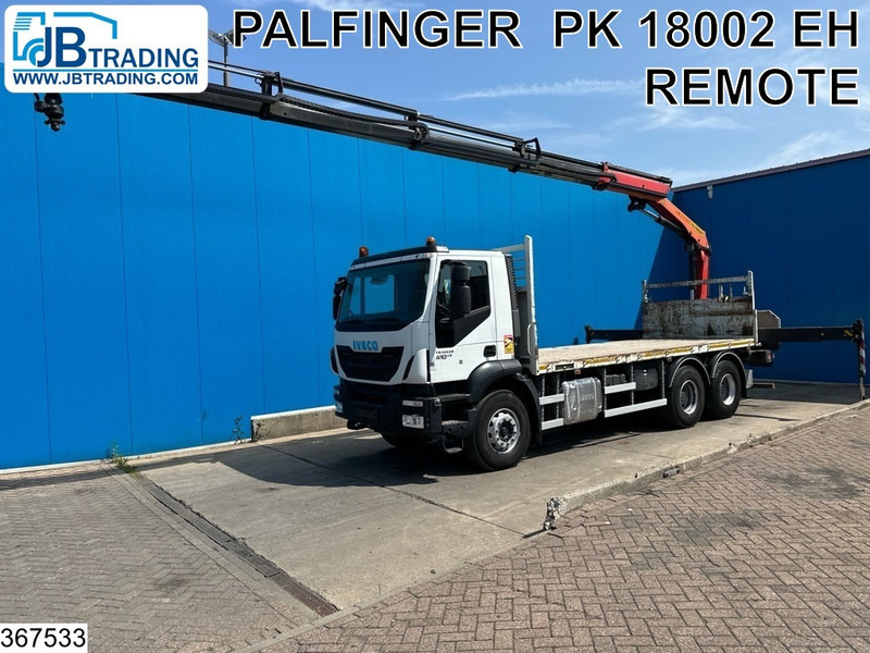 Iveco Trakker 410 6X4, EURO 6, Retarder, Palfinger - Planbil, Kranbil: bilde 1 Iveco Trakker 410 6X4, EURO 6, Retarder, Palfinger - Planbil, Kranbil: bilde 1