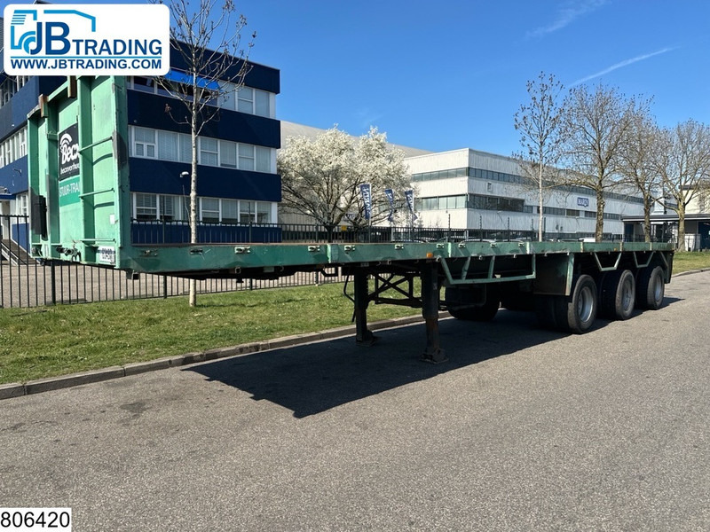 Kennis open laadbak 2x steering axle - Åpen semitrailer: bilde 1 Kennis open laadbak 2x steering axle - Åpen semitrailer: bilde 1