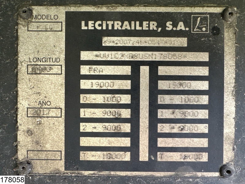Lecitrailer Middenas Frigoblock EK 13 U - Kjølehenger: bilde 5 Lecitrailer Middenas Frigoblock EK 13 U - Kjølehenger: bilde 5