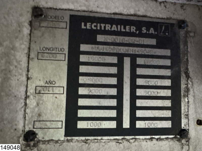 Lecitrailer Middenas - Planhenger/ Flathenger: bilde 4 Lecitrailer Middenas - Planhenger/ Flathenger: bilde 4
