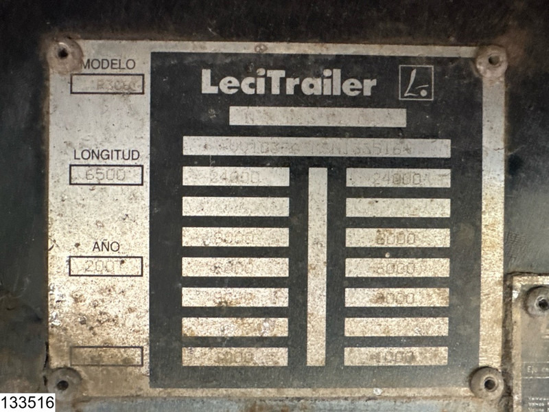 Lecitrailer open laadbak - Planhenger/ Flathenger: bilde 4 Lecitrailer open laadbak - Planhenger/ Flathenger: bilde 4